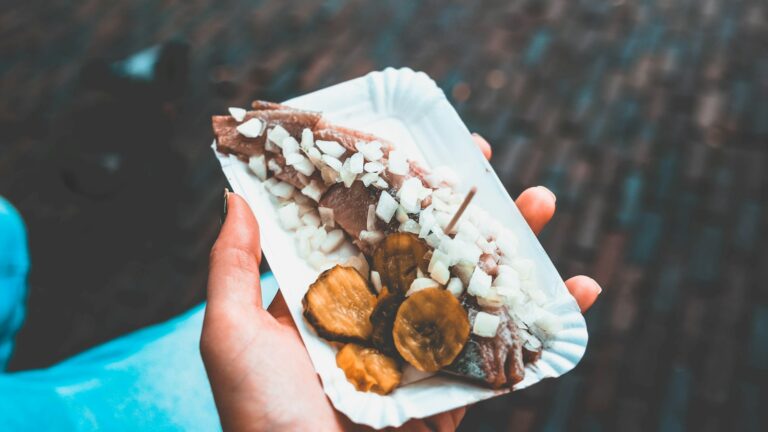 selective focus photography of fried food